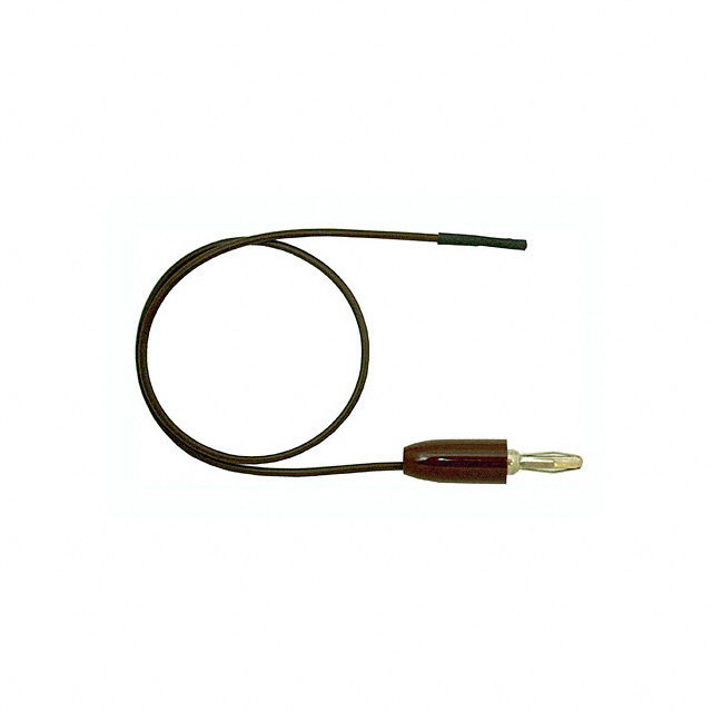 9166-24 BLK E-Z-Hook  Test Leads - Banana, Meter Interface
